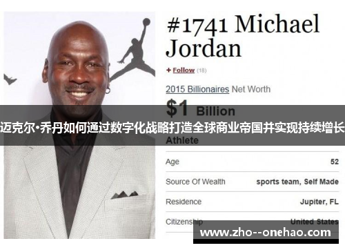 迈克尔·乔丹如何通过数字化战略打造全球商业帝国并实现持续增长